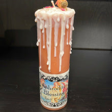 Load image into Gallery viewer, Aphrodite Pillar Candle - Madame Phoenix - Witch Chest