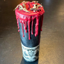 Load image into Gallery viewer, Baphomet Pillar Candle - Madame Phoenix - Witch Chest