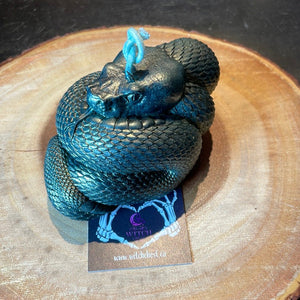 Beeswax Snake Candle - Witch Chest