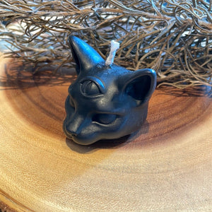 Black Cat Third Eye Candle - Madame Phoenix - Witch Chest