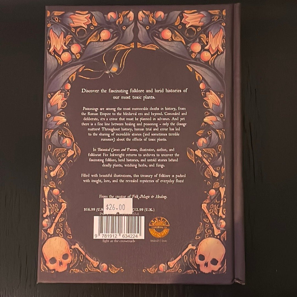 Botanical, Cures & Poisons The Shadow-Lives Of Plants Book By Fez Inkwright - Witch Chest