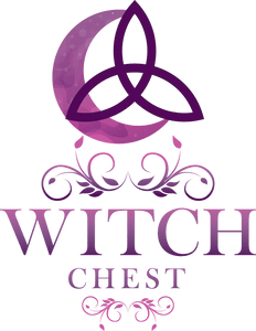 Brass Three Pentacles With Bells and Beads - Witch Chest