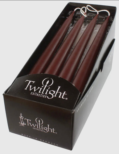 Brown Taper Candle By Twilight - Witch Chest