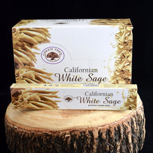 Load image into Gallery viewer, Californian White Sage Premium Natural Incense Sticks - 1 Box (15g) - witchchest