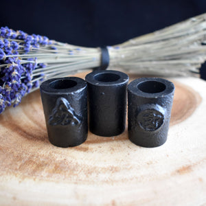 Cast Iron Chime Candle Holders - 3 Types - witchchest
