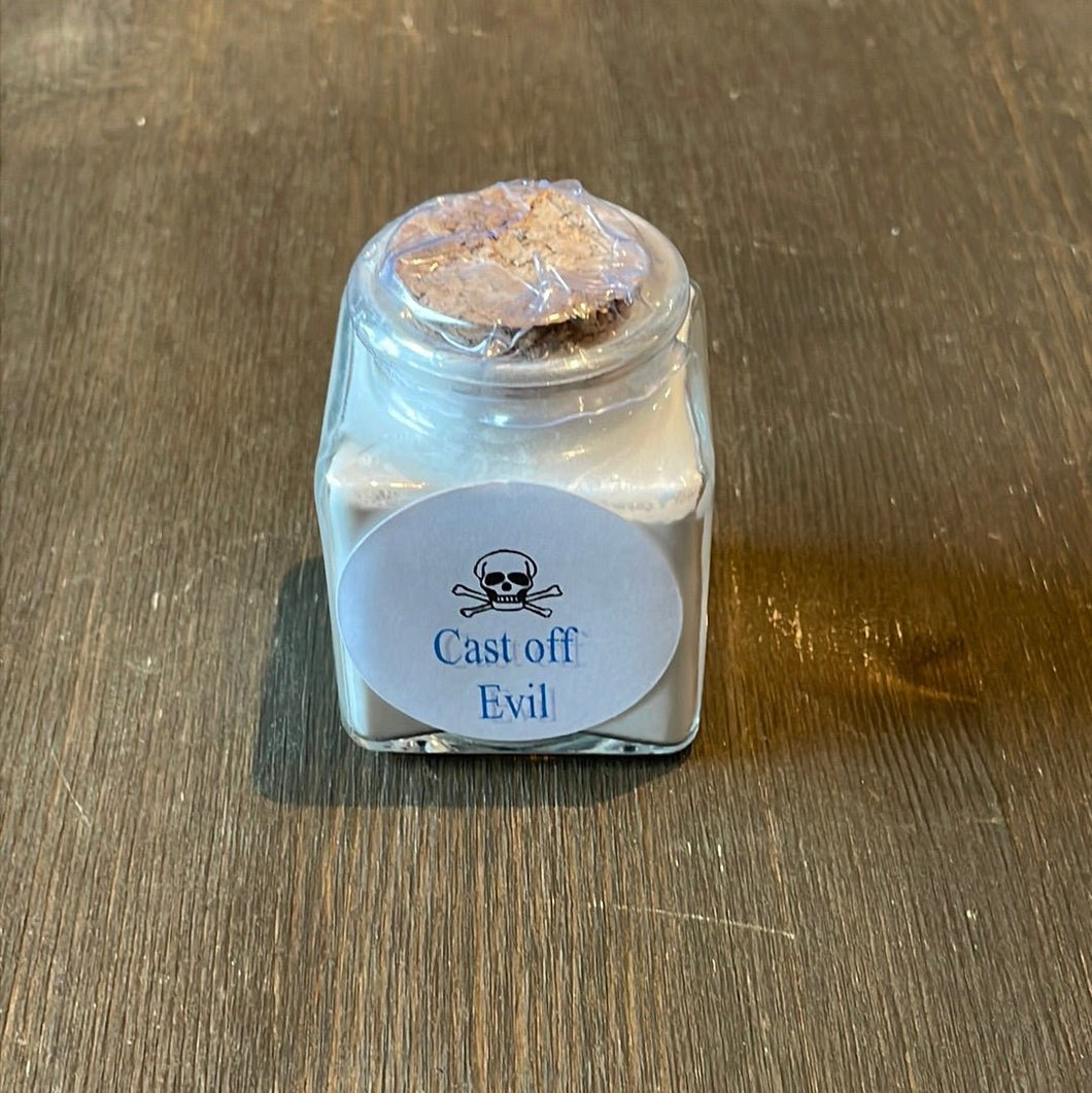 Cast Off Evil Spell Powder - Witch Chest