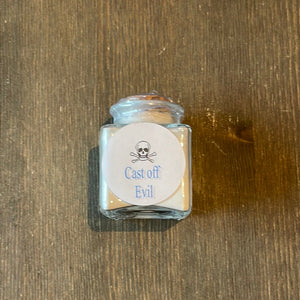Cast Off Evil Spell Powder - Witch Chest