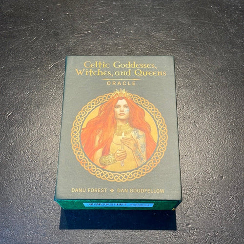 Celtic Goddesses, Witches and Queens Oracle By Danu Forest & Dan Goodfellow - Witch Chest
