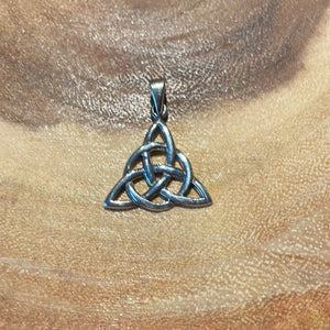 Celtic Triquetra Pendant - Sterling Silver - Witch Chest