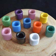 Load image into Gallery viewer, Ceramic Chime Candle Holders - 11 Colours - witchchest