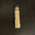 Citrine Crystal Chips Jar - Witch Chest