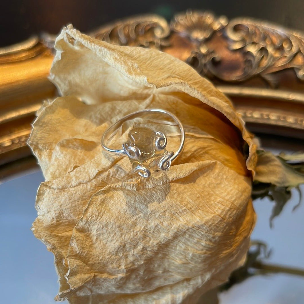Citrine Ring By Raw Stone Elegance - Witch Chest