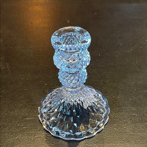 Clear Candle Holder - Witch Chest