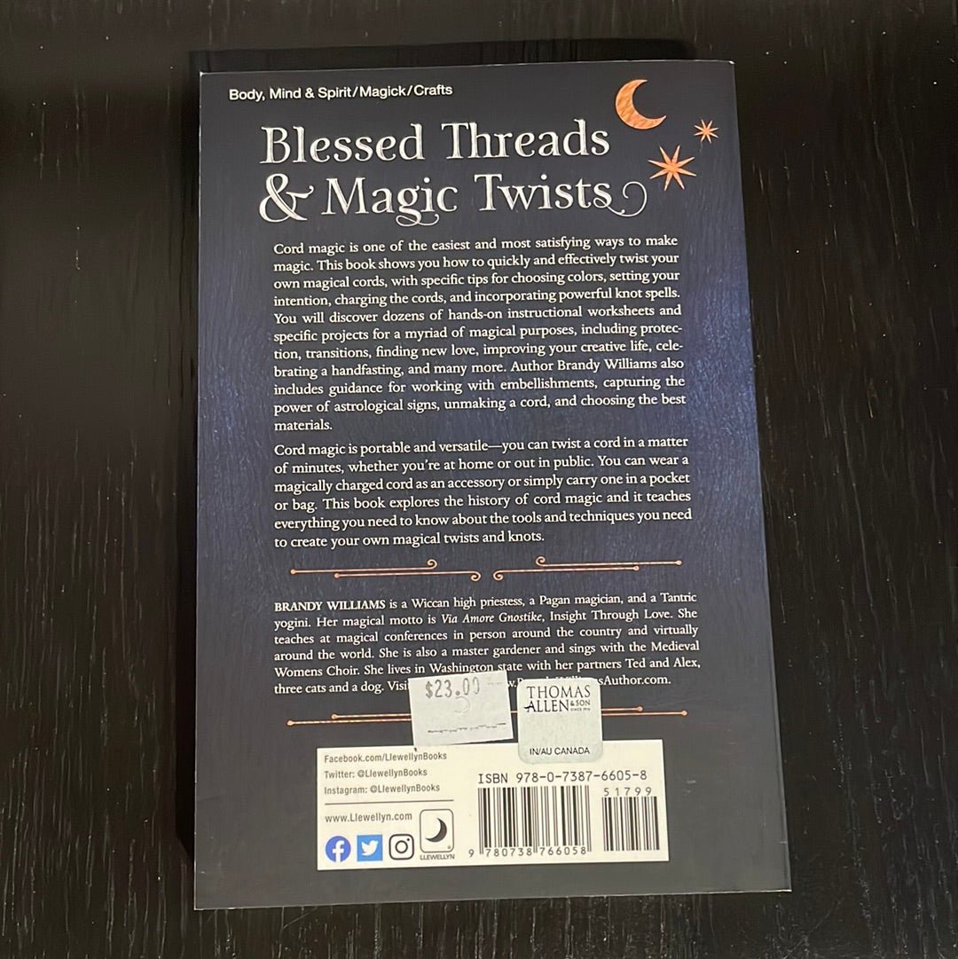 Cord Magic Book By Brandy Williams - Witch Chest