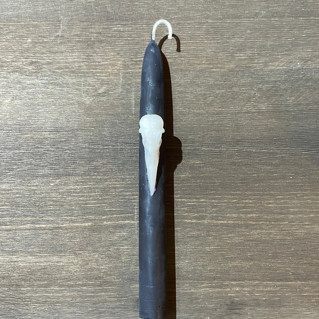Crow Taper Candles By BlakByrd (Ottawa) - Witch Chest