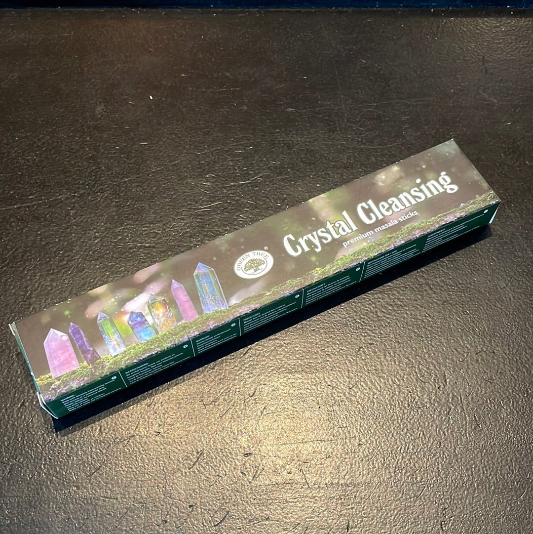 Crystal Cleansing Premium Natural Incense Sticks 1 Box (15g) Witch