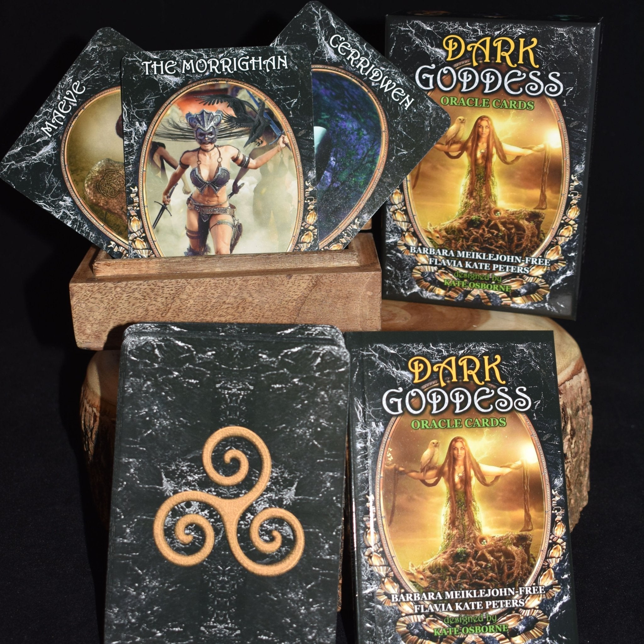 Goddess Rituals Oracle Cards Dark Goddess Oracle Cards By Barbara Meiklejohn-Free & Flavia Kate Pet ...