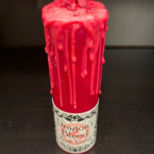 Dragon’s Blood Pillar Candle - Madame Phoenix - Witch Chest