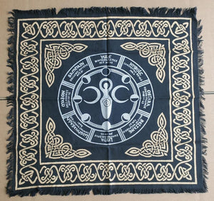 Earth Goddess Sabbat Altar Cloth - Witch Chest