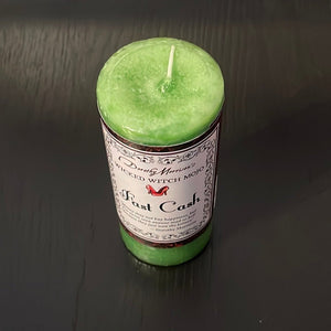 Fast Cash - Dorothy Morrison’s Wicked Witch Mojo Spell Candles By Coventry Creations - Witch Chest