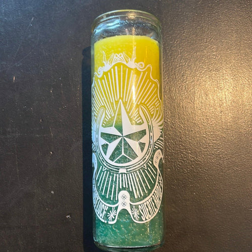 Fast Luck Spell Jar Candle - Witch Chest