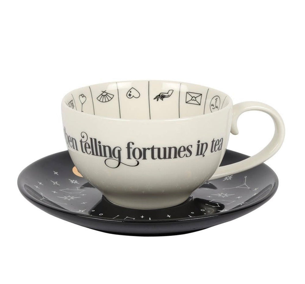Fortune Telling Ceramic Teacup - Witch Chest