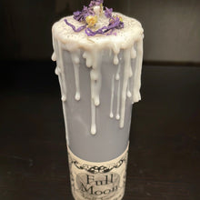 Load image into Gallery viewer, Full Moon Pillar Candle - Madame Phoenix - Witch Chest