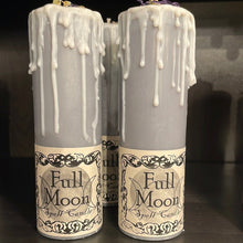 Load image into Gallery viewer, Full Moon Pillar Candle - Madame Phoenix - Witch Chest