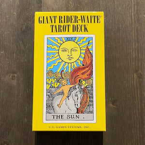 Giant Rider-Waite Tarot Deck - Witch Chest