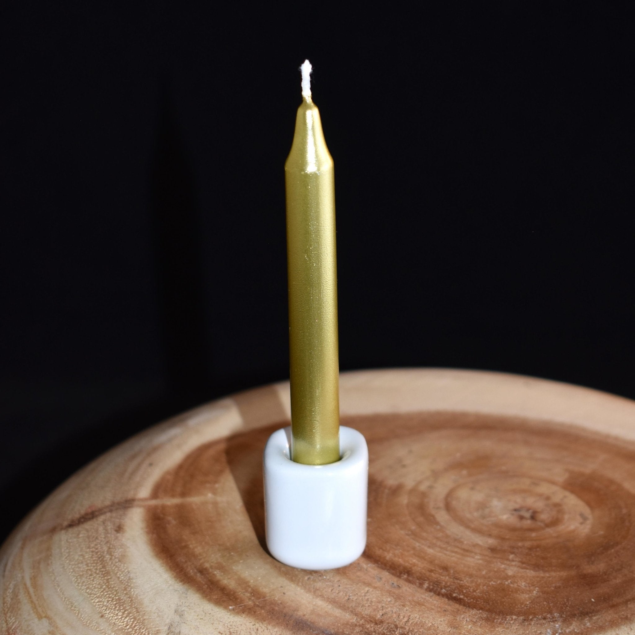 Silver candle clearance