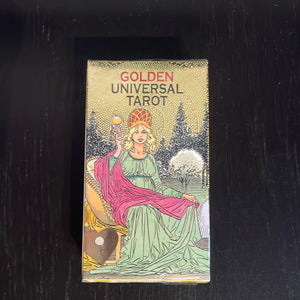 Golden Universal Tarot - Witch Chest