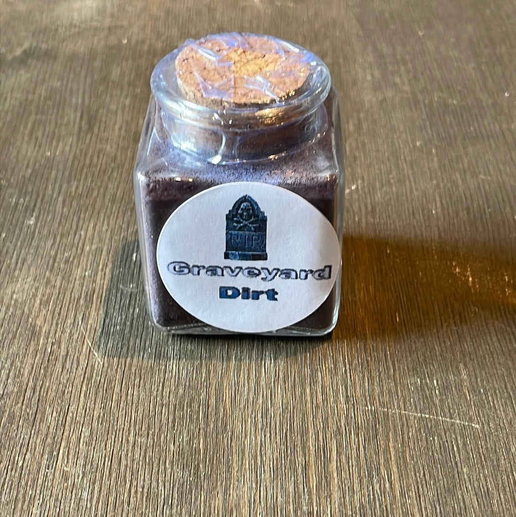 Graveyard Dirt Spell Powder - Witch Chest