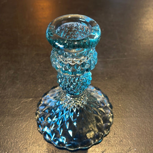 Green Taper Candle Holder - Witch Chest