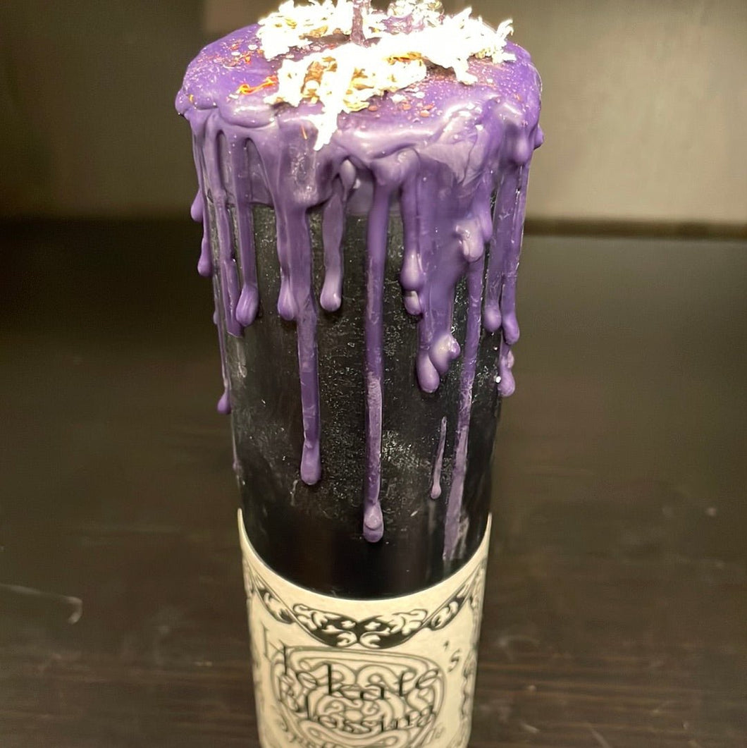 Hekate Pillar Candle - Madame Phoenix - Witch Chest