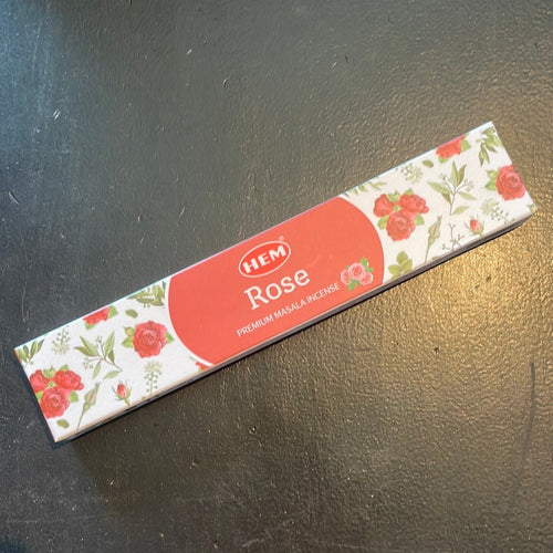 Hem Natural Rose Incense Sticks -15g - Witch Chest