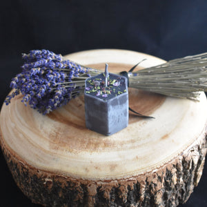 Herbal Candle With Amethyst By BlakByrd (Ottawa) - Witch Chest