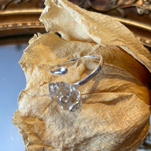Herkimer Diamond Ring By Raw Stone Elegance - Witch Chest
