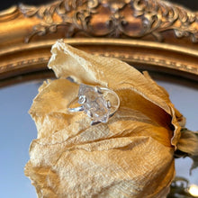 Load image into Gallery viewer, Herkimer Diamond Ring By Raw Stone Elegance - Witch Chest