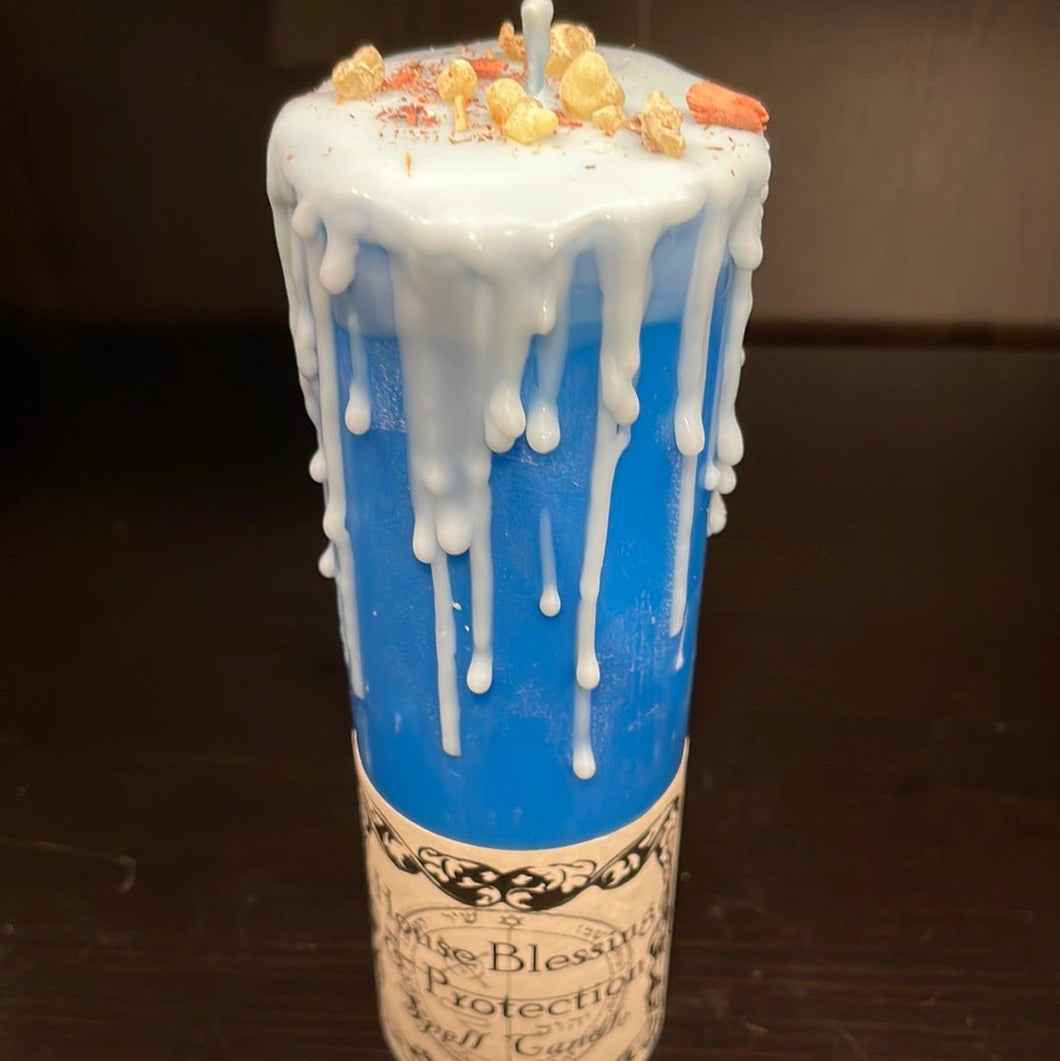 House Blessing Pillar Candle - Madame Phoenix - Witch Chest