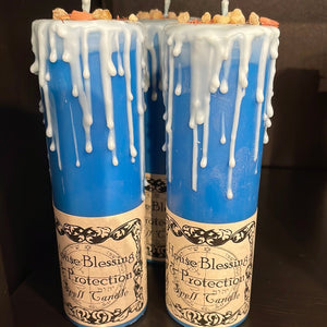 House Blessing Pillar Candle - Madame Phoenix - Witch Chest