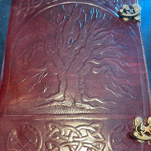 Large Leather Tree Of Life BOS - Witch Chest