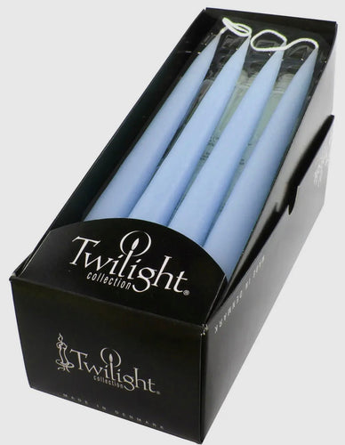 Light Blue Taper Candle By Twilight - Witch Chest