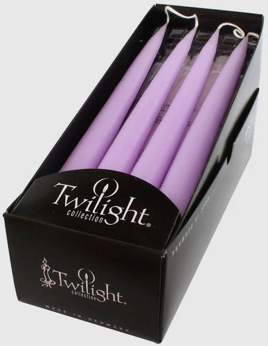 Light Purple Taper Candle By Twilight - Witch Chest