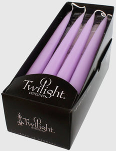 Light Purple Taper Candle By Twilight - Witch Chest