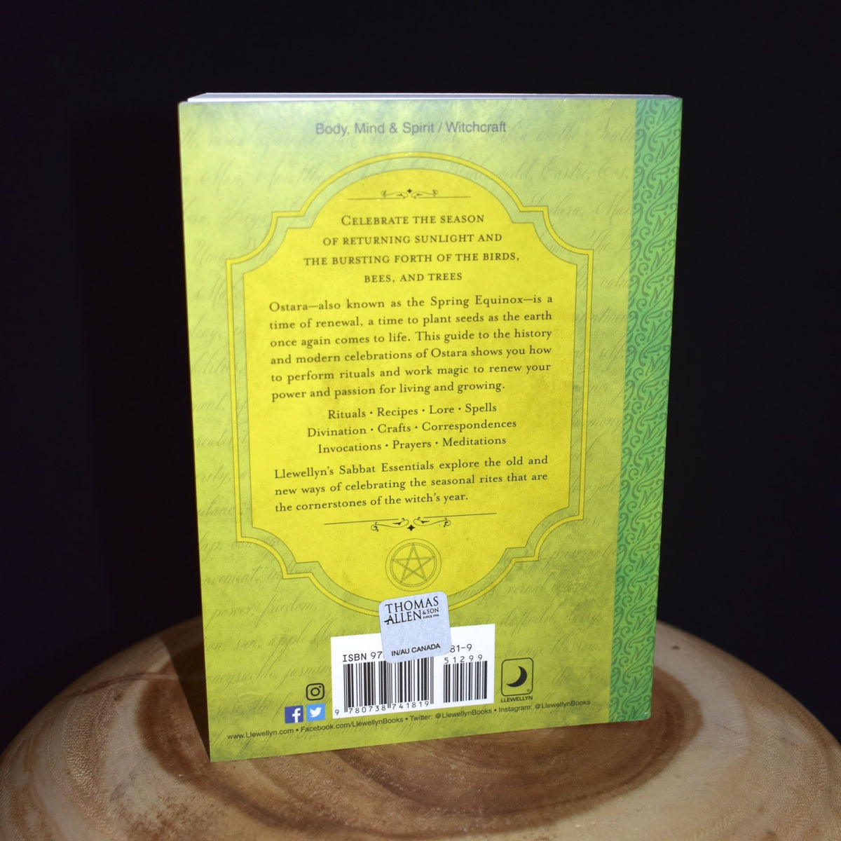 Llewellyn's Sabbat Essential Books - 3 Types - witchchest