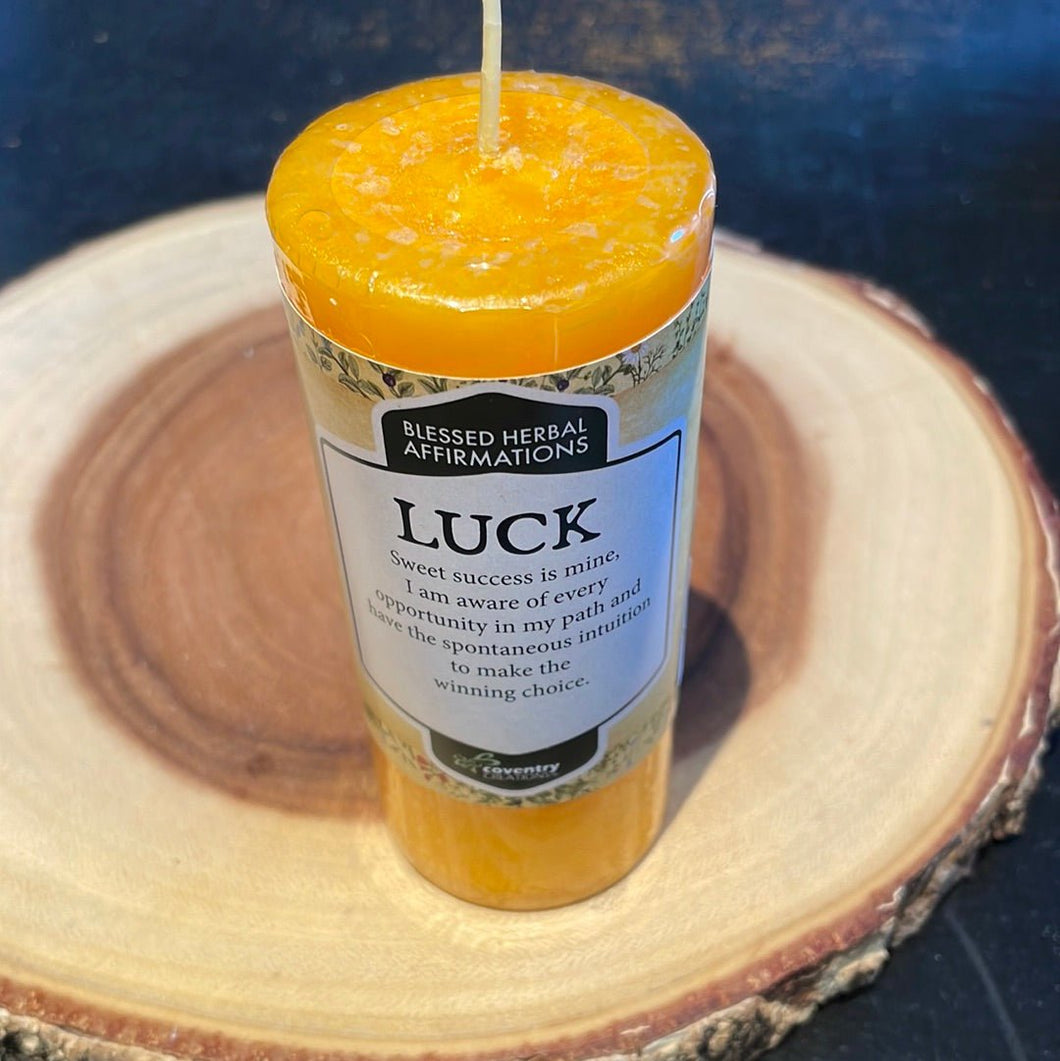 Luck (Blessed Herbal Affirmations) - Coventry Creations - Witch Chest