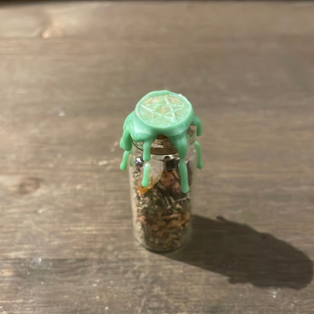 Money Spell Jar - Witch Chest