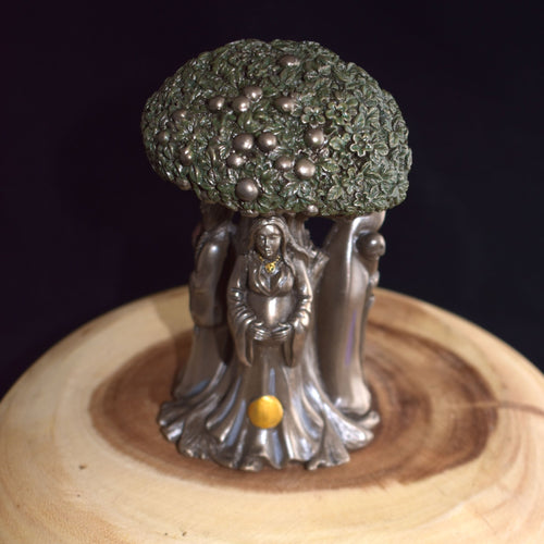 Moon Goddess Tree Of Life Statue - Witch Chest