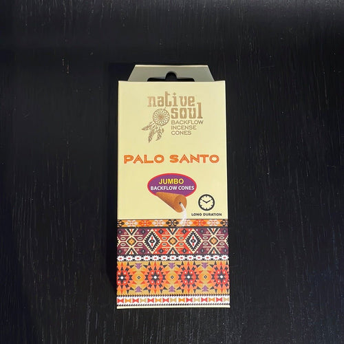 Native Soul Backflow Palo Santo Incense Cones - Witch Chest