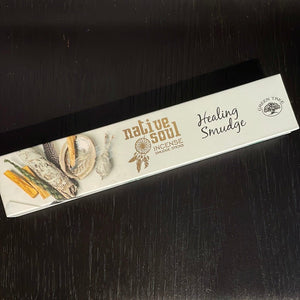 Native Soul Healing Smudge Incense Sticks- 1 Box (15g) - Witch Chest